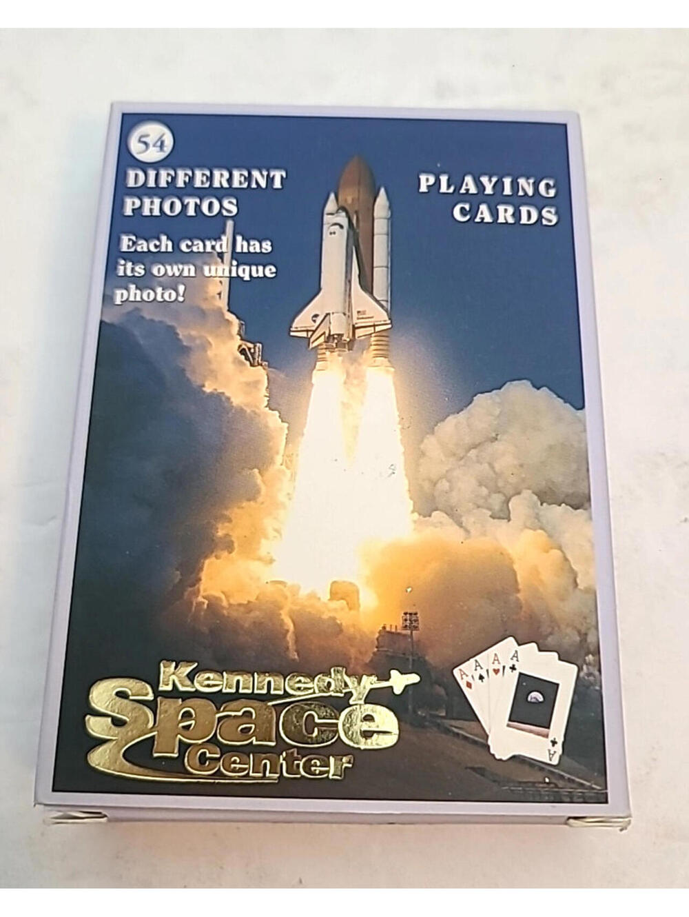 NASA Kennedy Space Center Souvenir Playing Cards 54 Photos New Factory Sealed